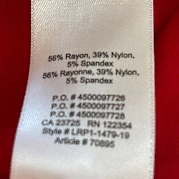 Aritzia Babaton red short camisole top size XS - Picture 6 of 6